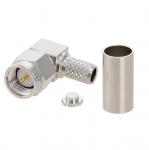 SMA Cable Connector Right Angle (Plug, Male,50Ω) RG-58,RG-55